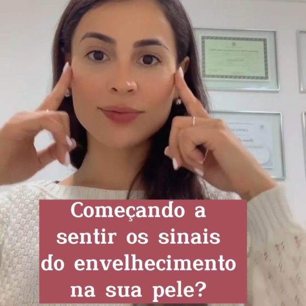 Dra Jéssica dando dicas no seu instagram