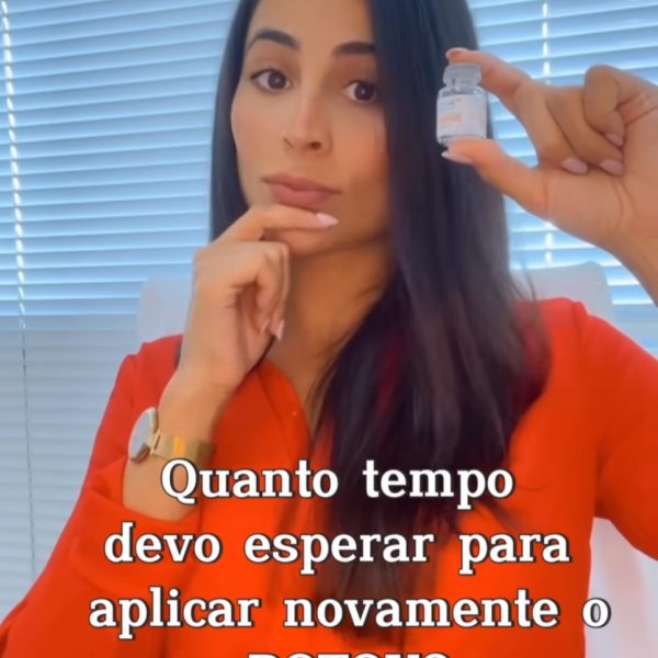 Dra Jéssica explicando procedimentos em post do Instagram